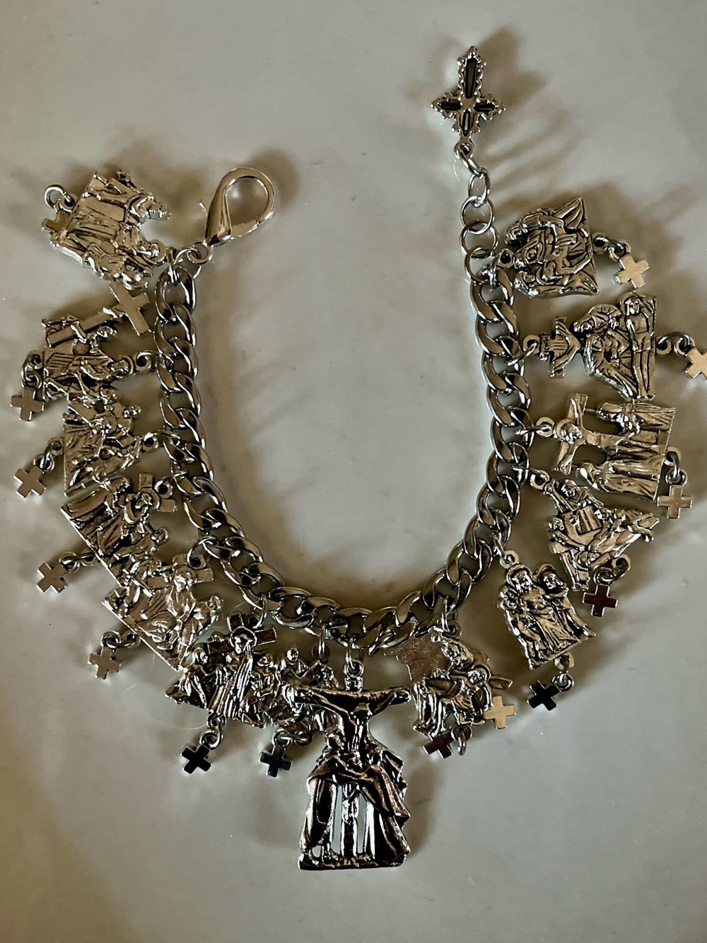 Charm Bracelet - Catholic Stations of the Cross - Picture 2 of 14